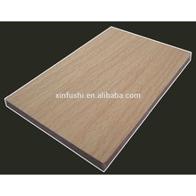 Natural veneer faced Particle board